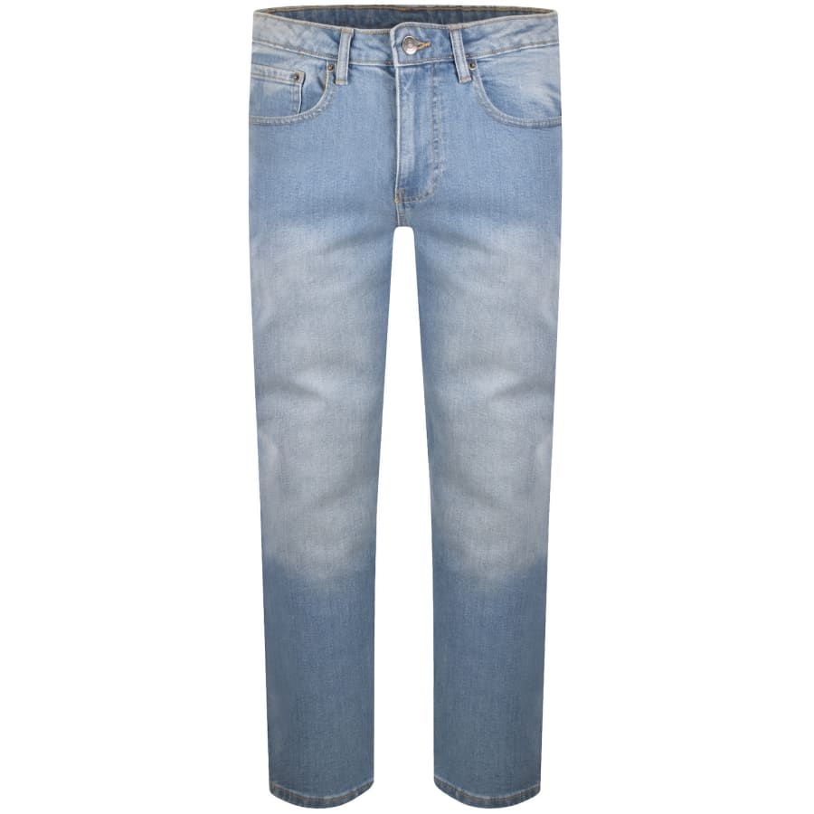 Image number 2 for Sergio Tacchini Forza Straight Fit Jeans Blue