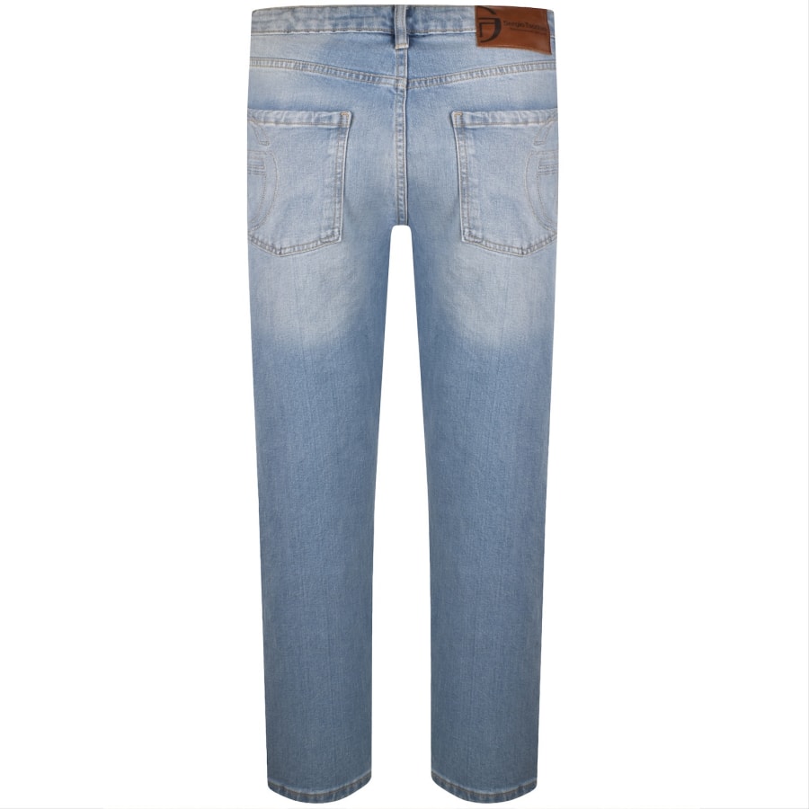 Image number 3 for Sergio Tacchini Forza Straight Fit Jeans Blue