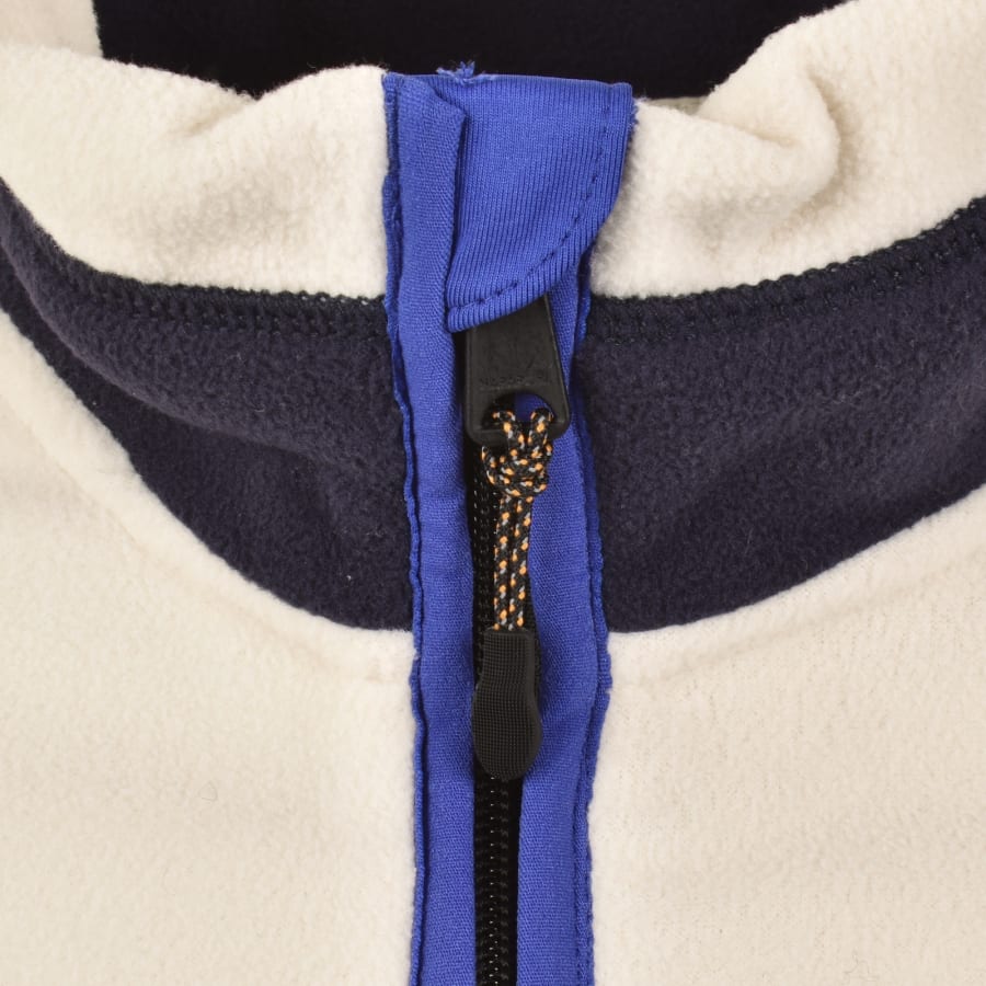 Image number 4 for Napapijri Dergana Half Zip Sweatshirt Beige