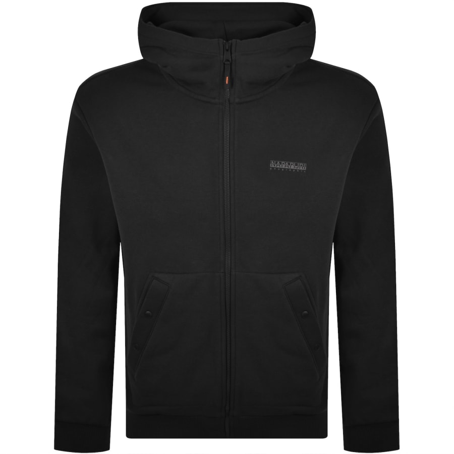Image number 2 for Napapijri B Yourte Full Zip Hoodie Black