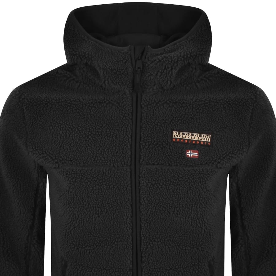 Image number 2 for Napapijri Tynik Full Zip Hoodie Black