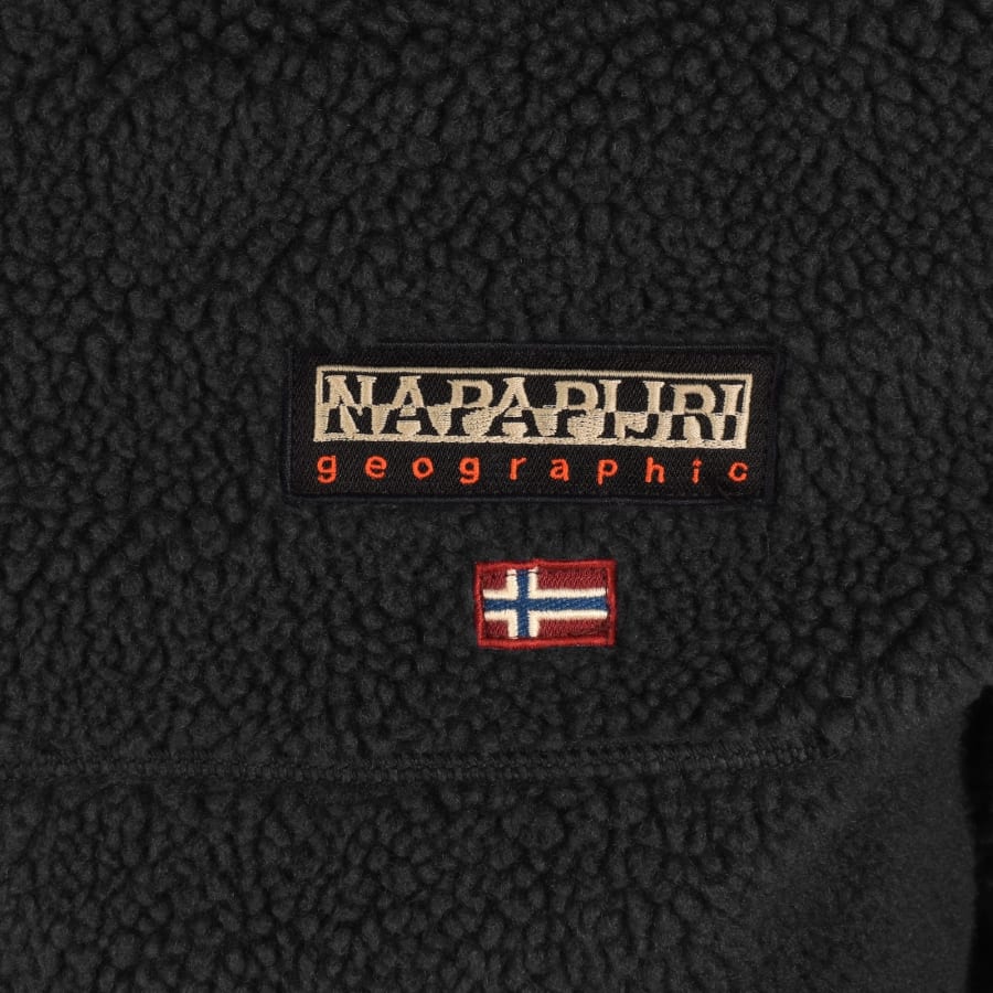Image number 3 for Napapijri Tynik Full Zip Hoodie Black