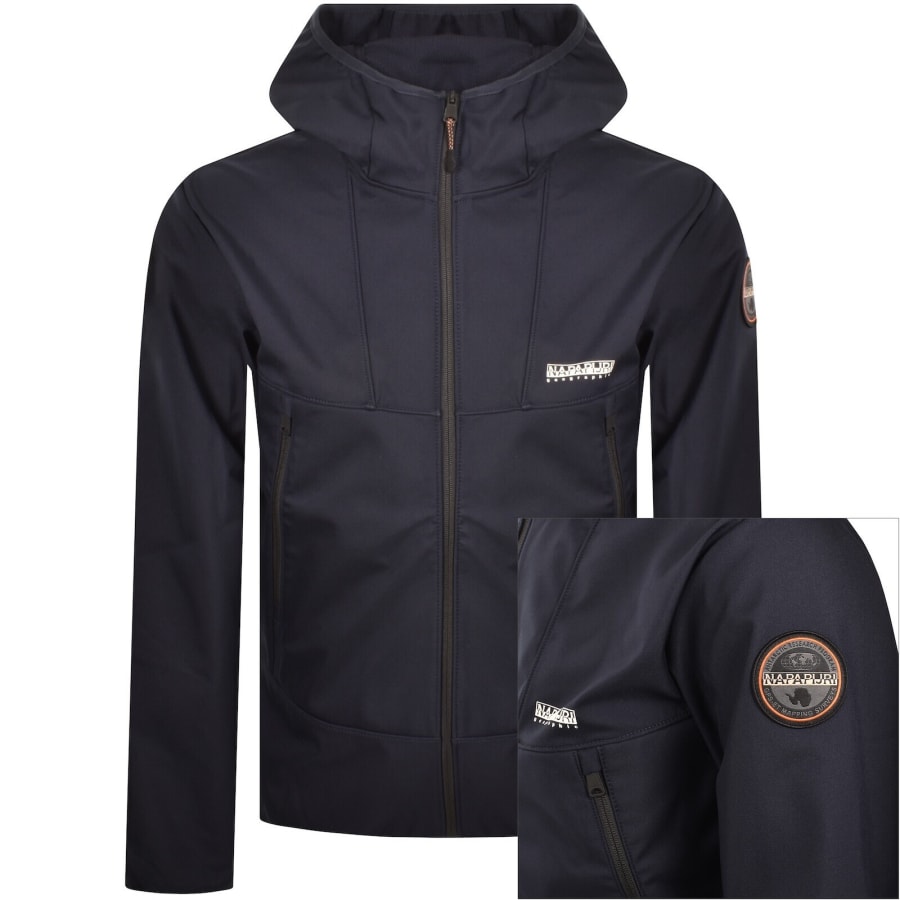 Image number 4 for Napapijri Biois Jacket Navy