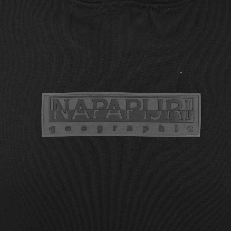 Image number 3 for Napapijri B Box Logo Hoodie Black