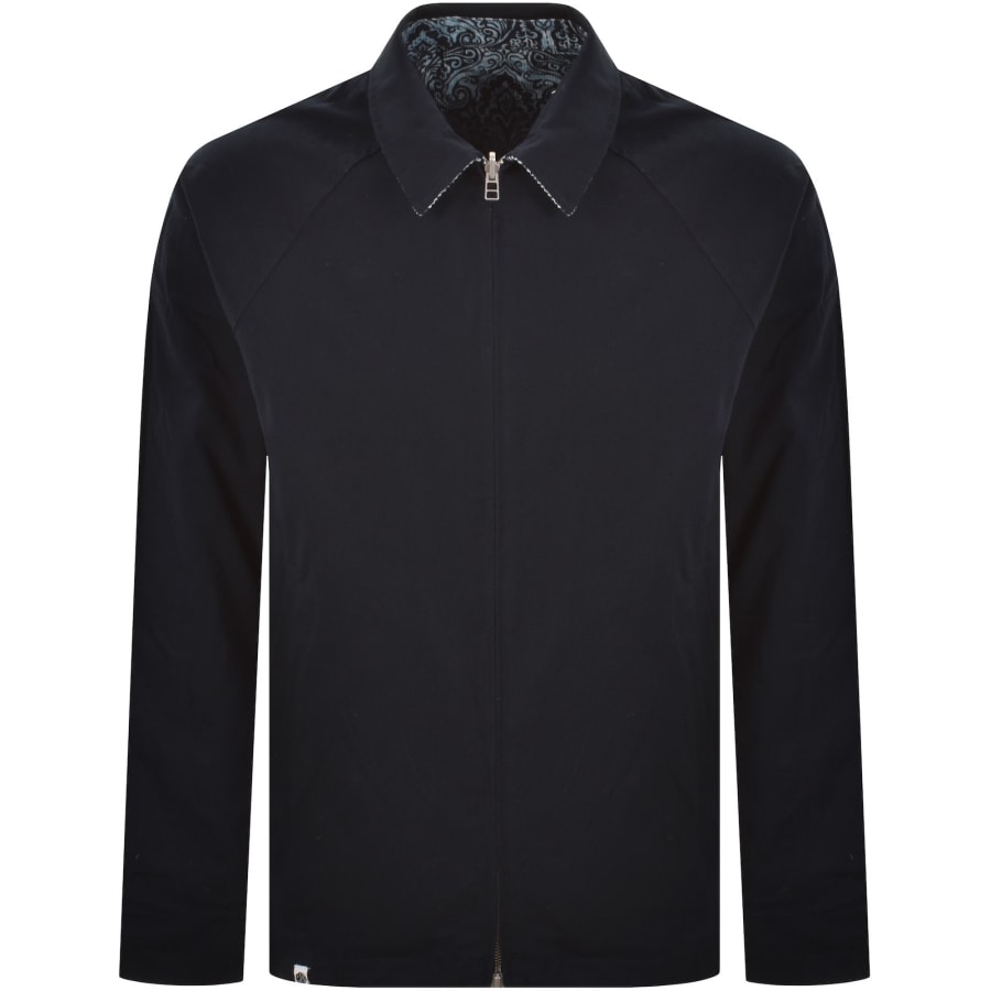 Image number 3 for Pretty Green Rave On Reversible Jacket Blue