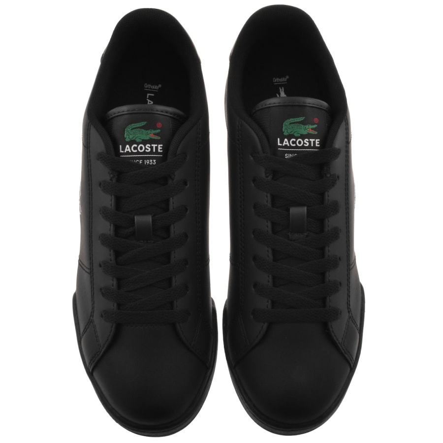 Image number 3 for Lacoste Carnaby Cup Trainers Black