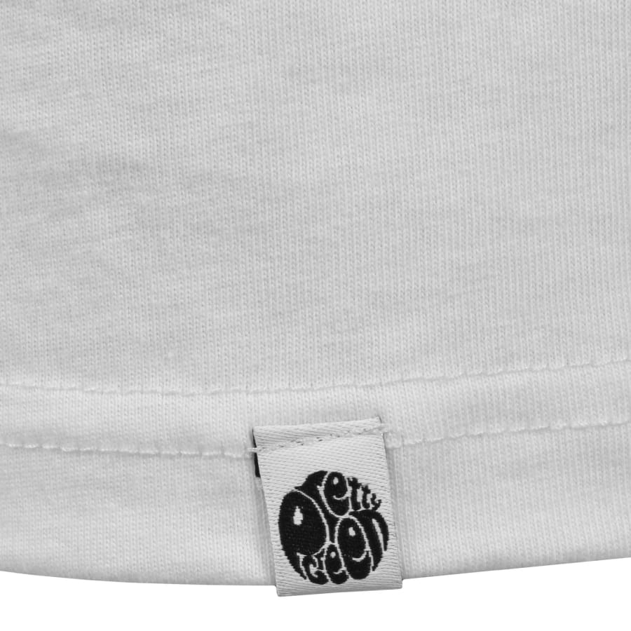 Image number 4 for Pretty Green Rave On Paisley T Shirt White