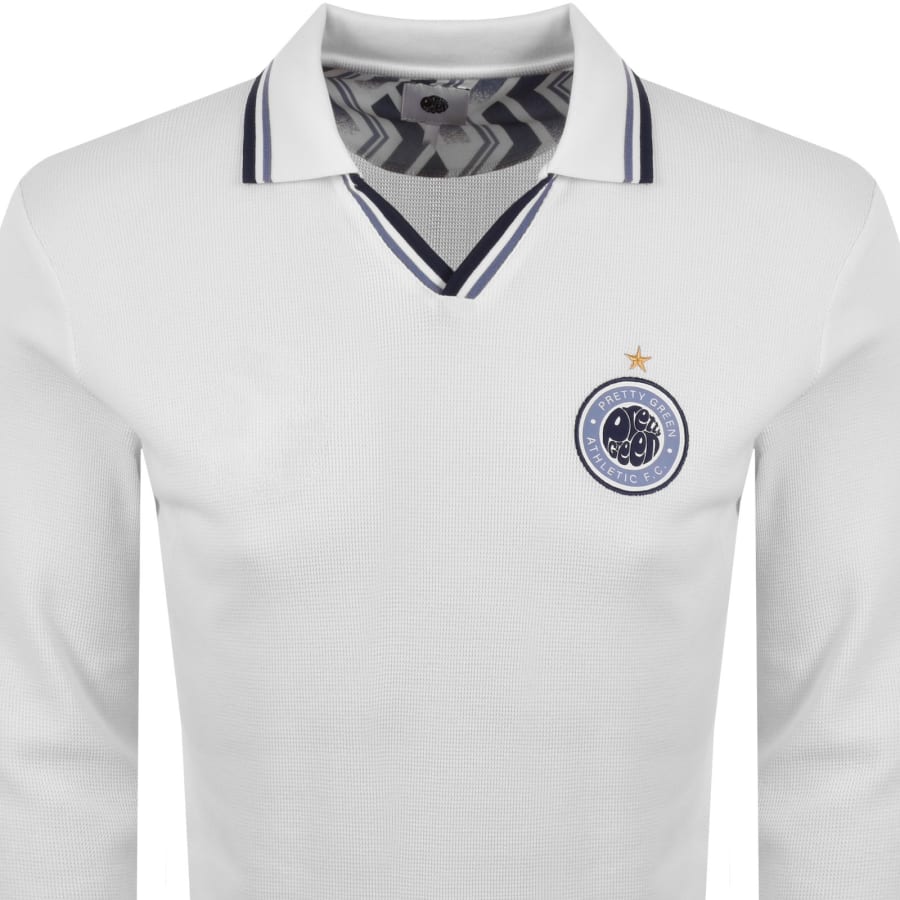 Image number 2 for Pretty Green Kingsleigh Polo T Shirt White