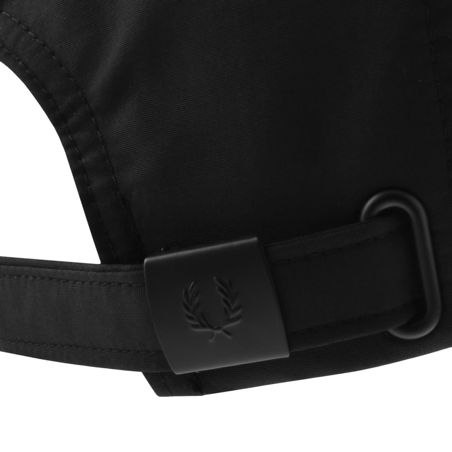 Image number 3 for Fred Perry Piped Brentham Cap Black