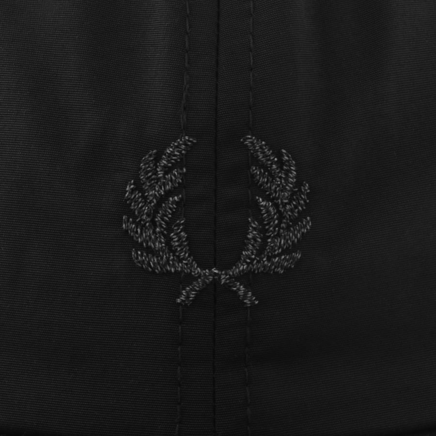 Image number 4 for Fred Perry Piped Brentham Cap Black