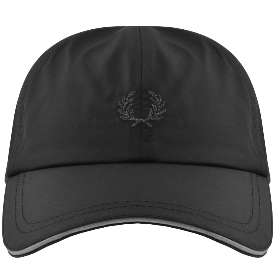 Image number 1 for Fred Perry Piped Brentham Cap Black