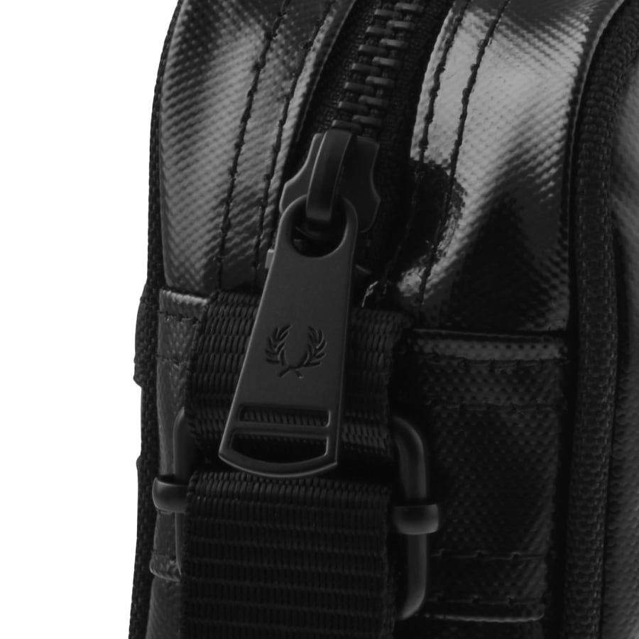 Image number 4 for Fred Perry Mini Shoulder Bag Black