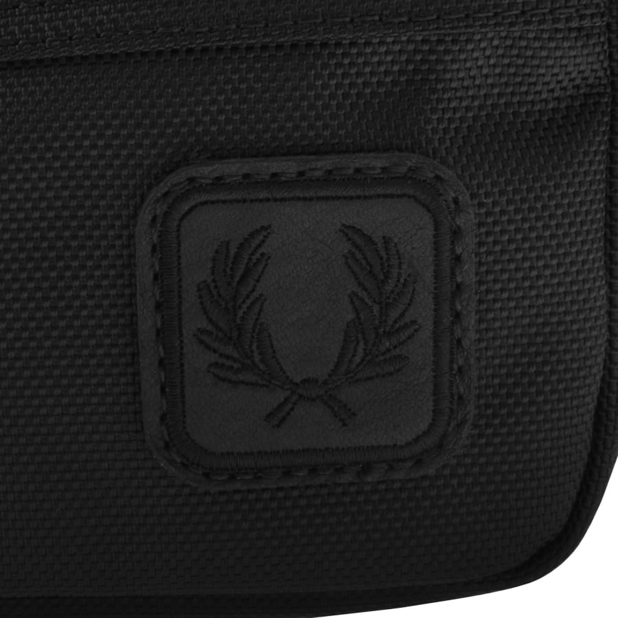 Image number 3 for Fred Perry Ballistic Side Bag Black