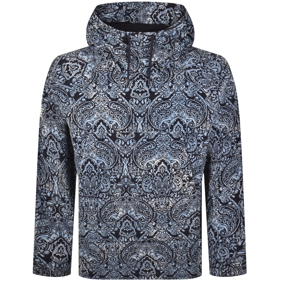 Image number 2 for Pretty Green Paisley Smock Jacket Blue