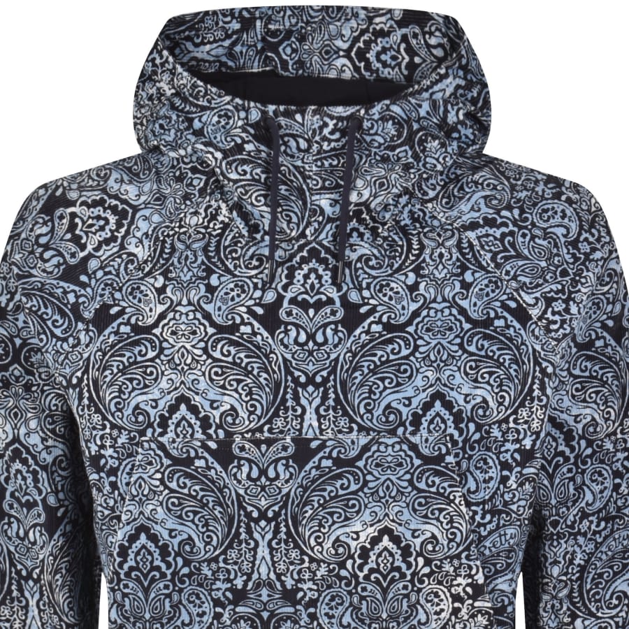 Image number 3 for Pretty Green Paisley Smock Jacket Blue