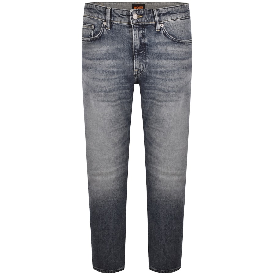 Image number 2 for BOSS Delaware Slim Fit Jeans Navy