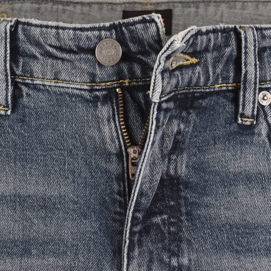 Image number 5 for BOSS Delaware Slim Fit Jeans Navy