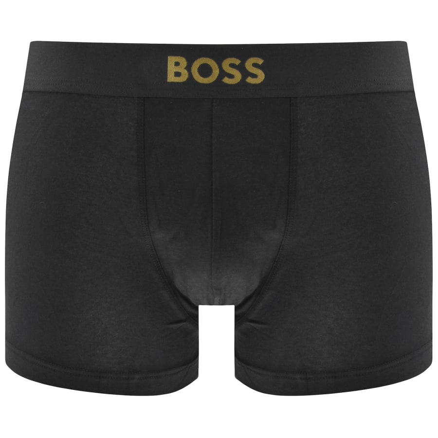 Image number 2 for BOSS Underwear 3 Pack Gold Logo Trunks