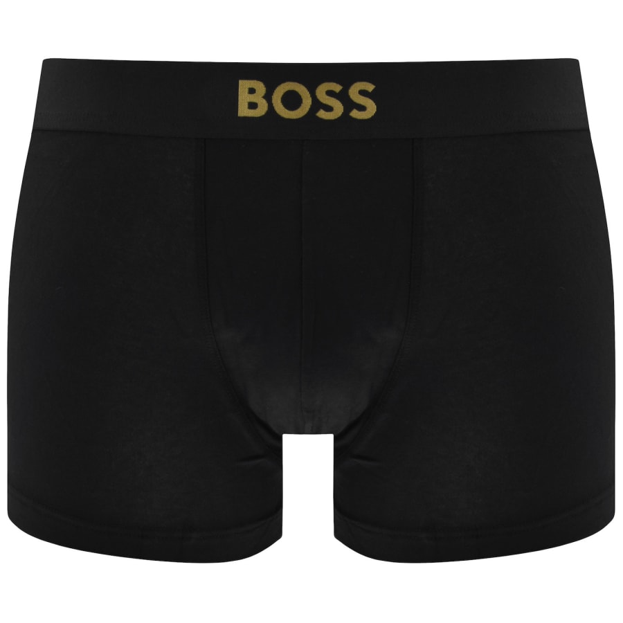 Image number 4 for BOSS Underwear 3 Pack Gold Logo Trunks