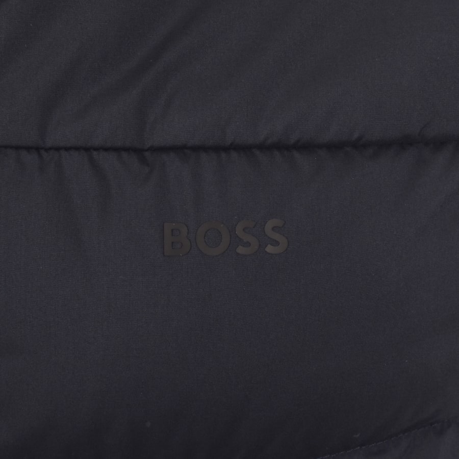 Image number 3 for BOSS Urbanex Puffer Gilet Dark Blue