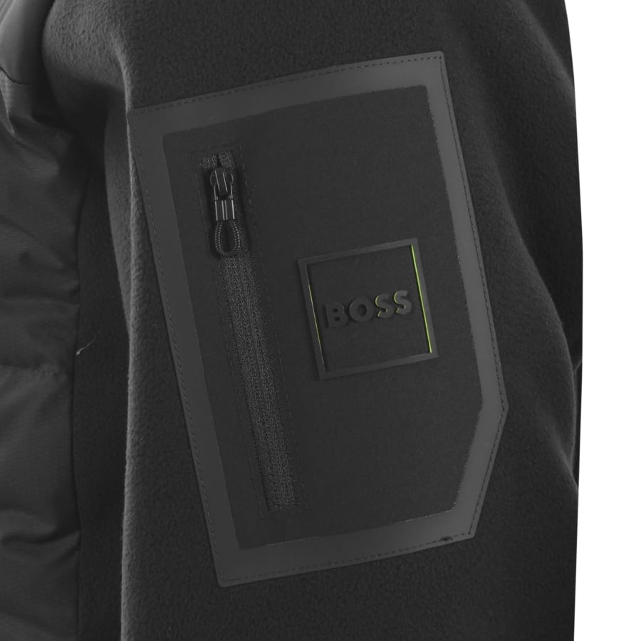 Image number 4 for BOSS Block X Hybrid Down Jacket Black