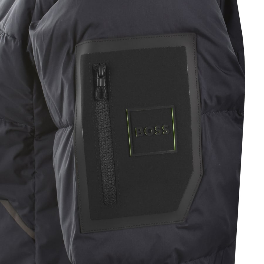 Image number 4 for BOSS Urbanex Puffer Jacket Dark Blue