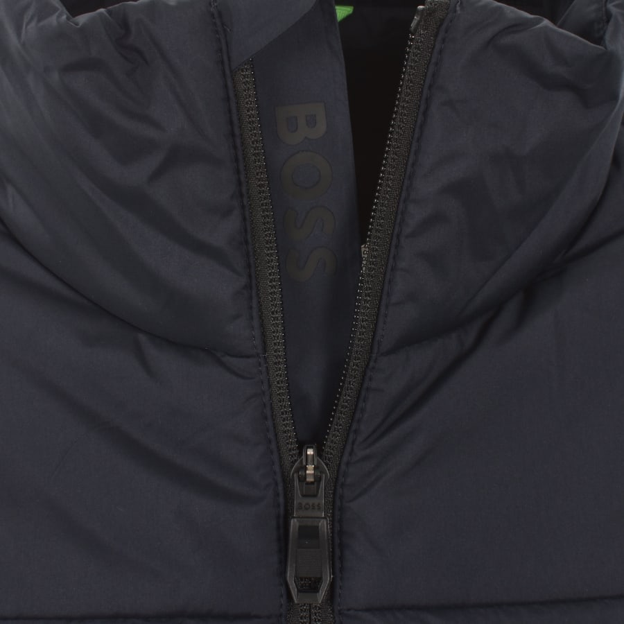 Image number 5 for BOSS Urbanex Puffer Jacket Dark Blue
