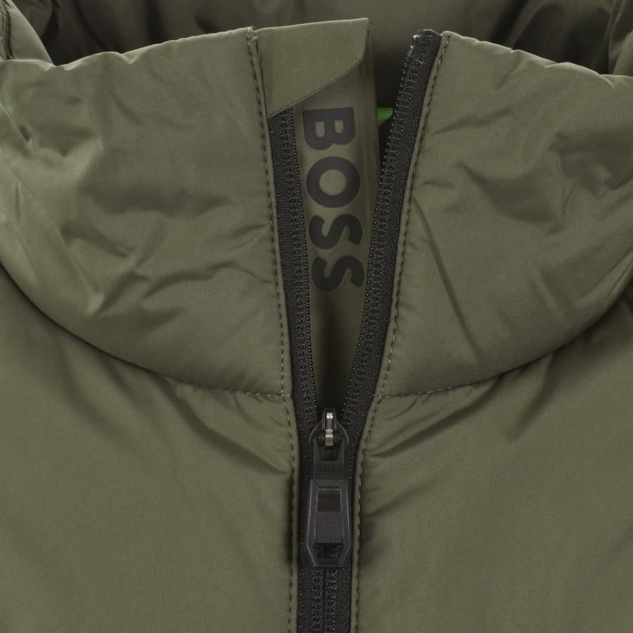 Image number 5 for BOSS Urbanex Puffer Jacket Green