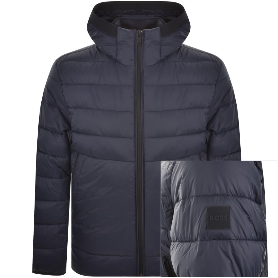 Image number 1 for BOSS Odenni Jacket Dark Blue