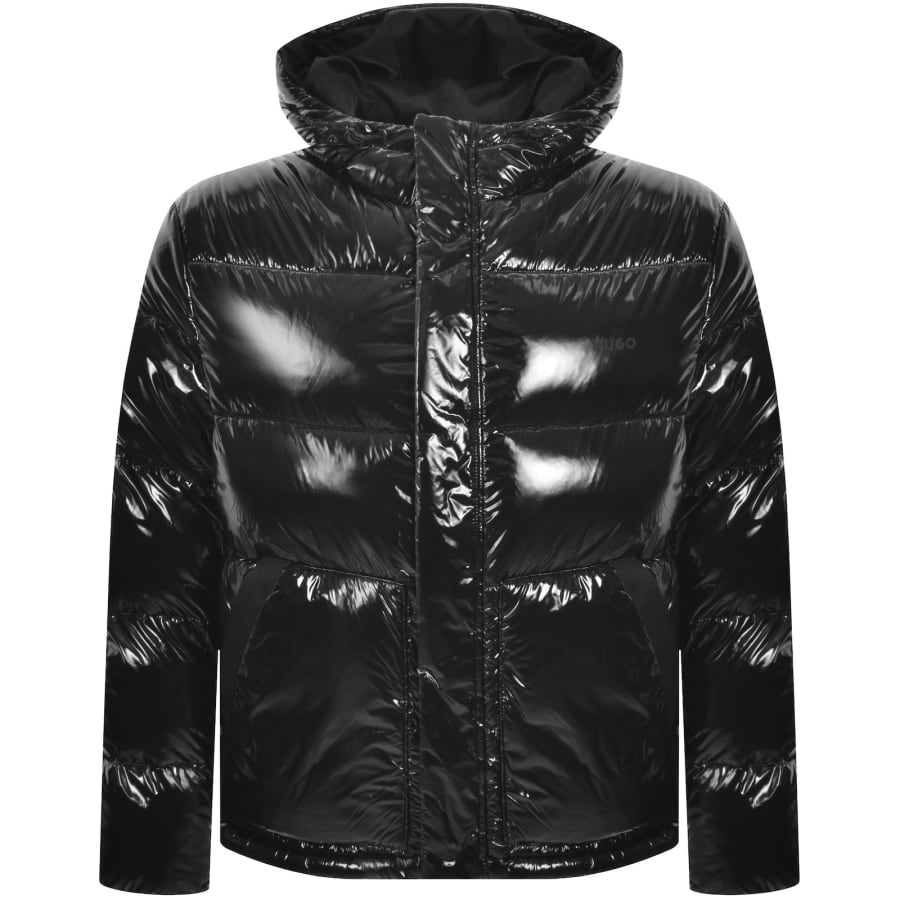 Image number 1 for HUGO Baros Padded Jacket Black