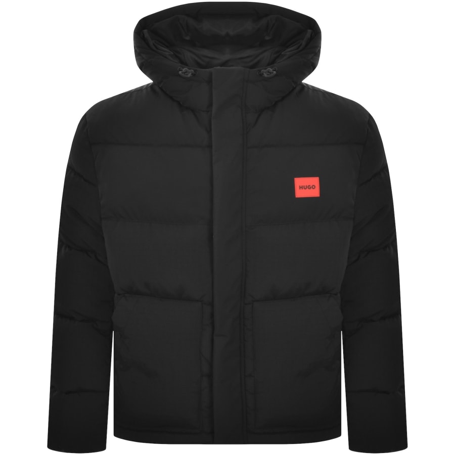 Image number 1 for HUGO Baro Padded Jacket Black