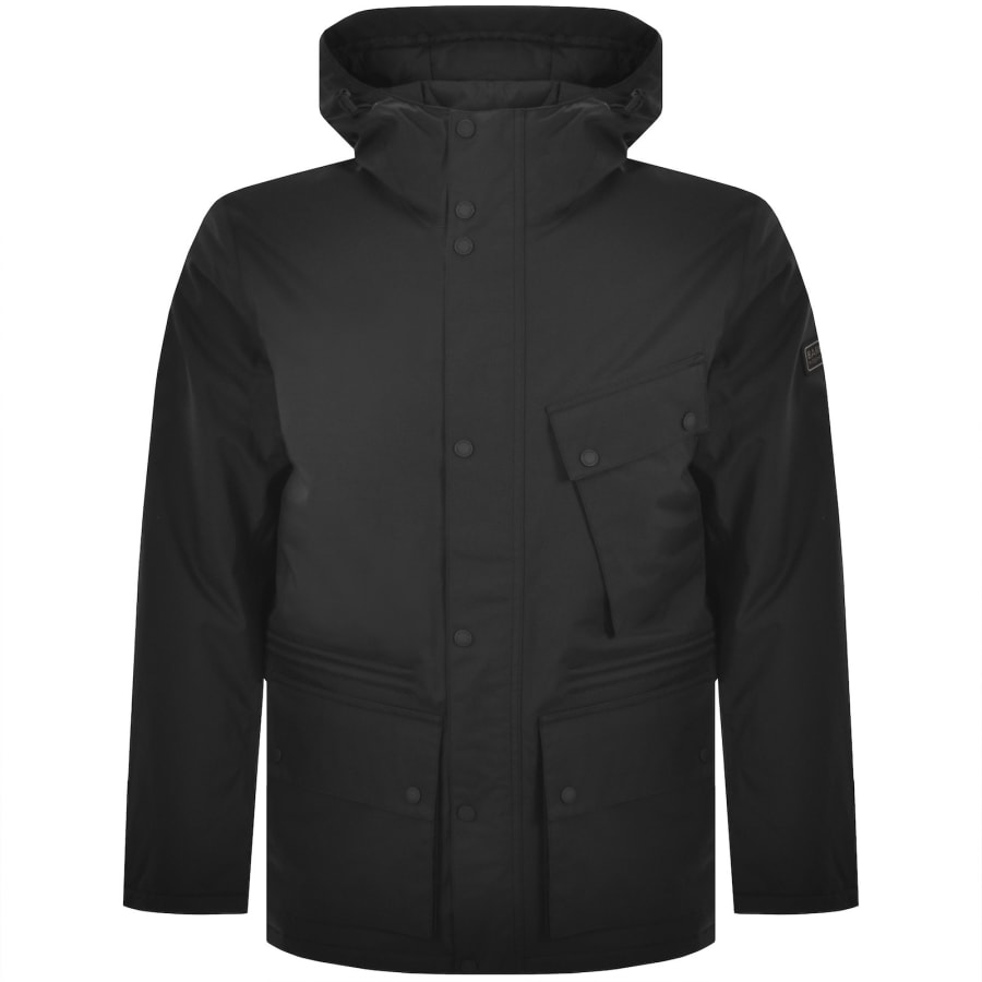 Image number 2 for Barbour International Waterproof Jacket Black