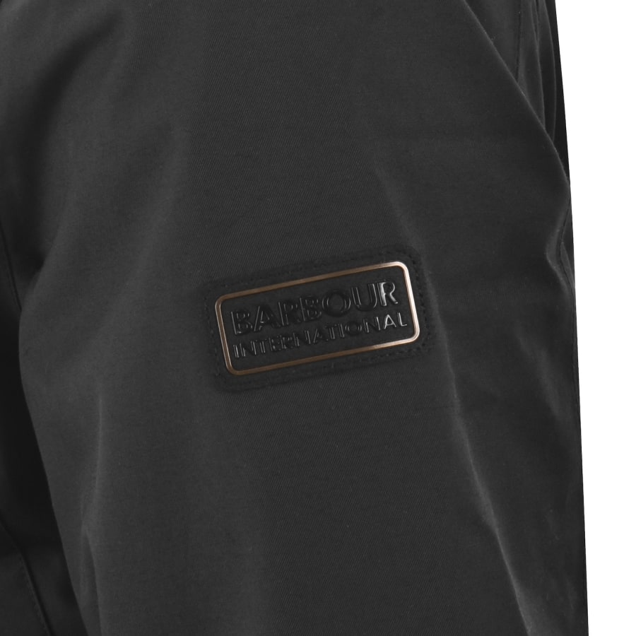 Image number 3 for Barbour International Waterproof Jacket Black