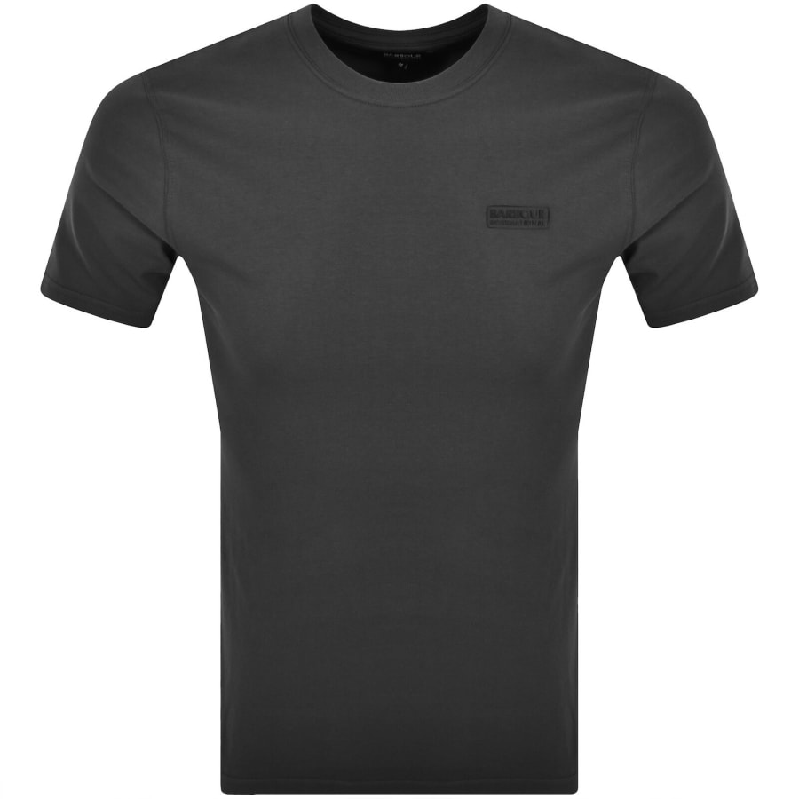 Image number 1 for Barbour International Small Logo T Shirt Grey