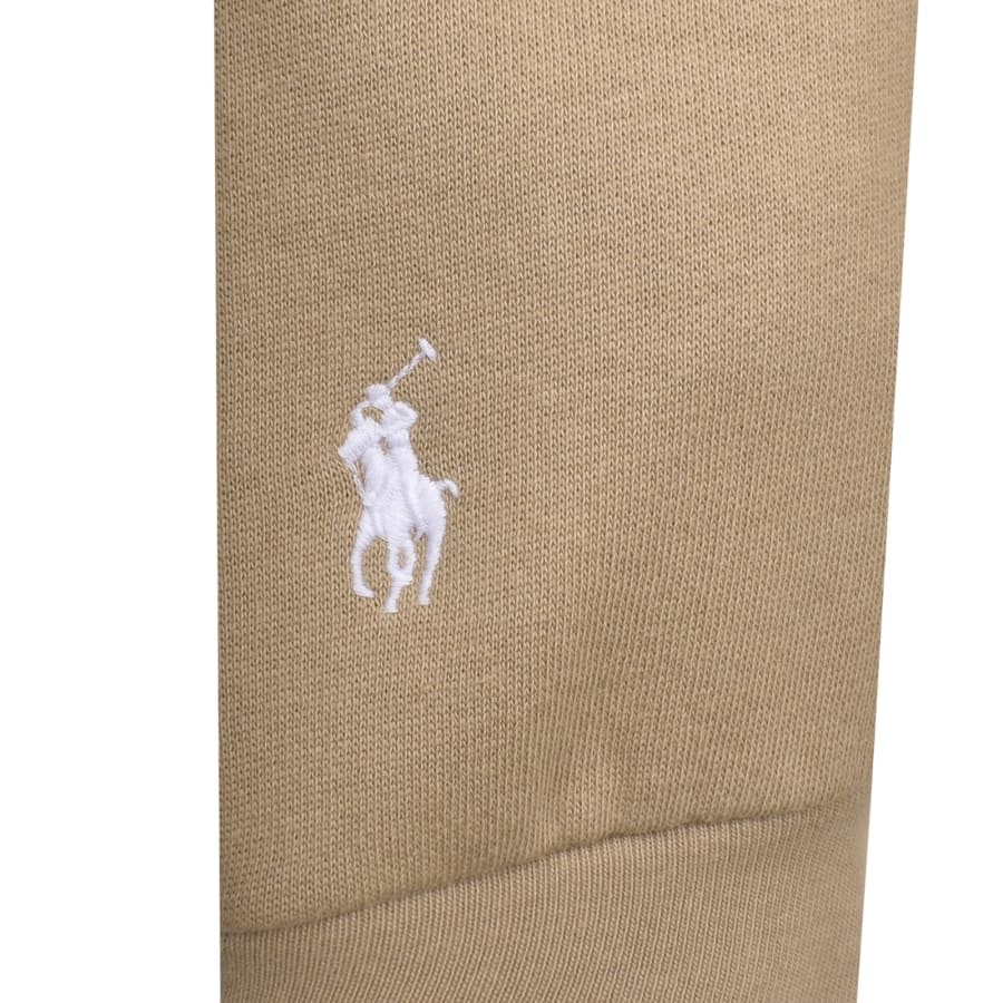 Image number 4 for Ralph Lauren Pullover Hoodie Khaki