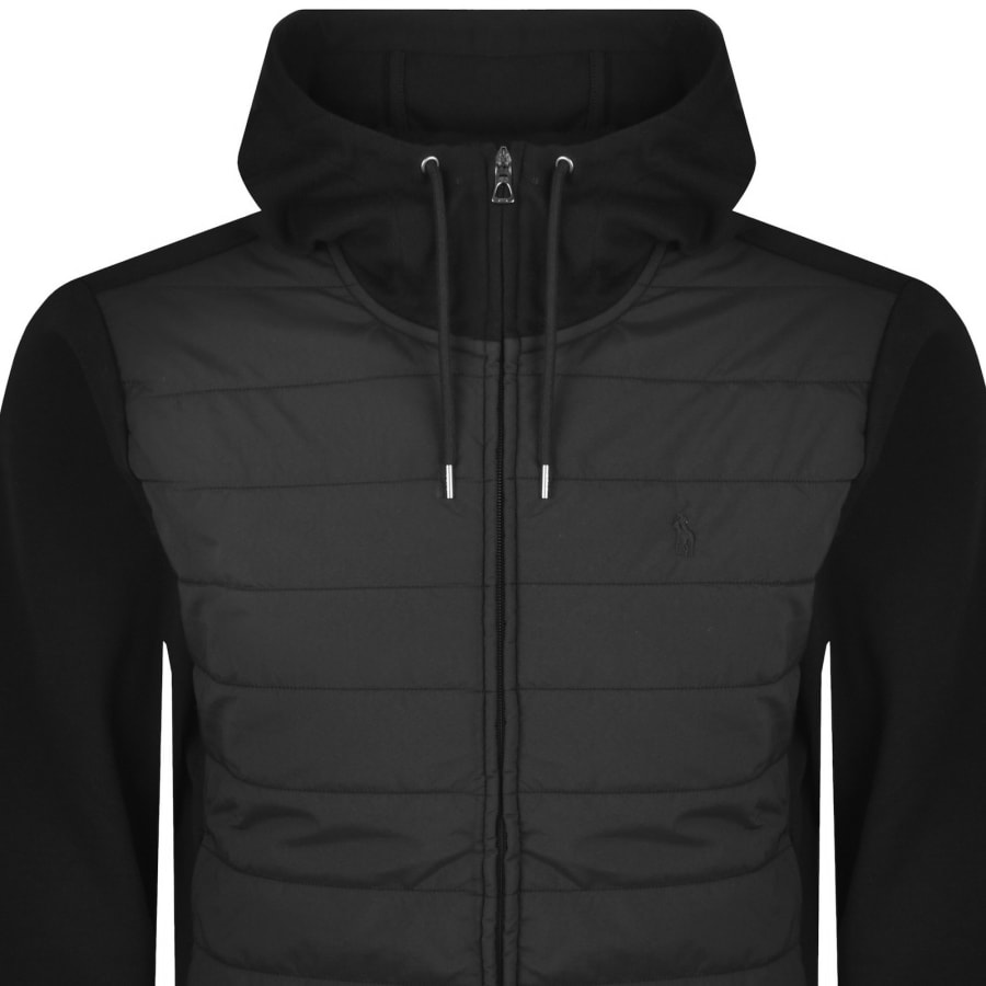 Image number 2 for Ralph Lauren Hybrid Quilted Jacket Black
