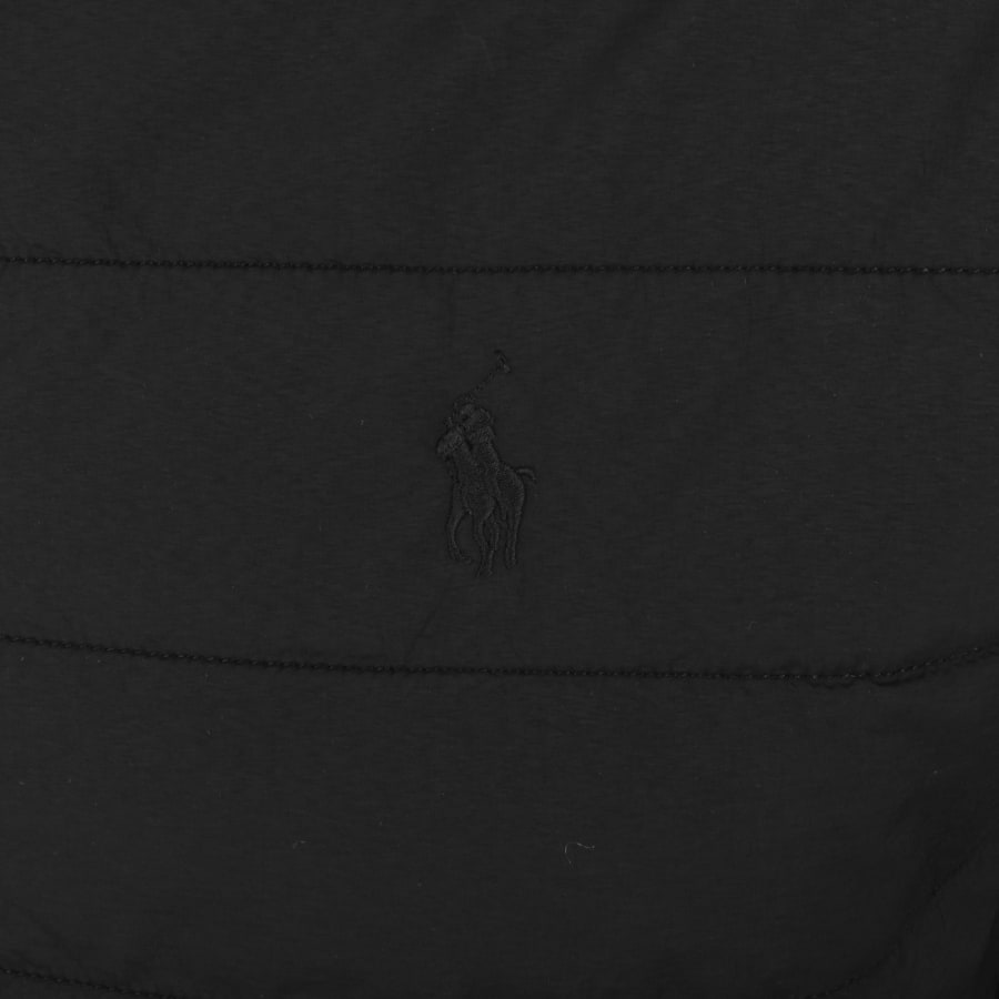 Image number 3 for Ralph Lauren Hybrid Quilted Jacket Black