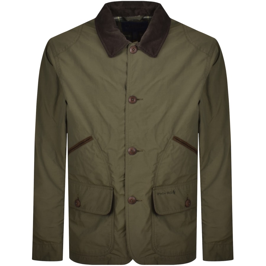 Image number 1 for Ralph Lauren Clarkfield Jacket Green