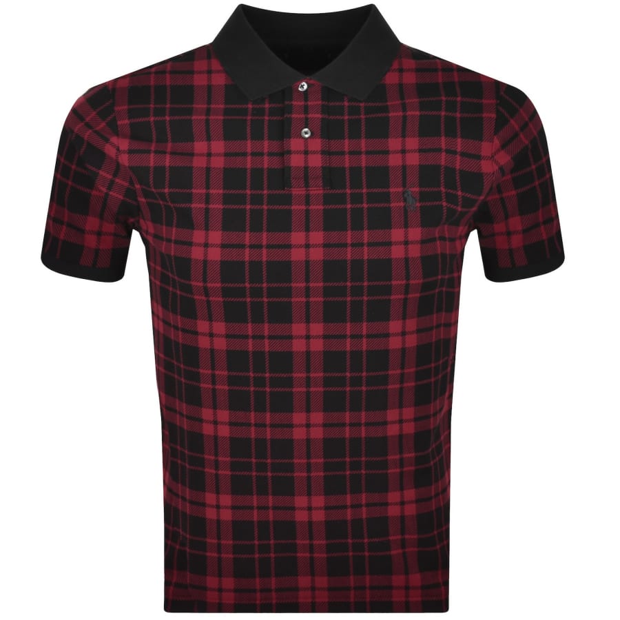 Image number 1 for Ralph Lauren Edgewood Polo T Shirt Red