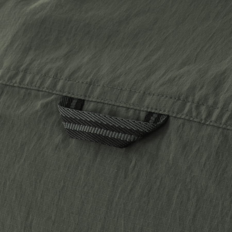 Image number 5 for Fred Perry Ripstop Pocket Overshirt Green