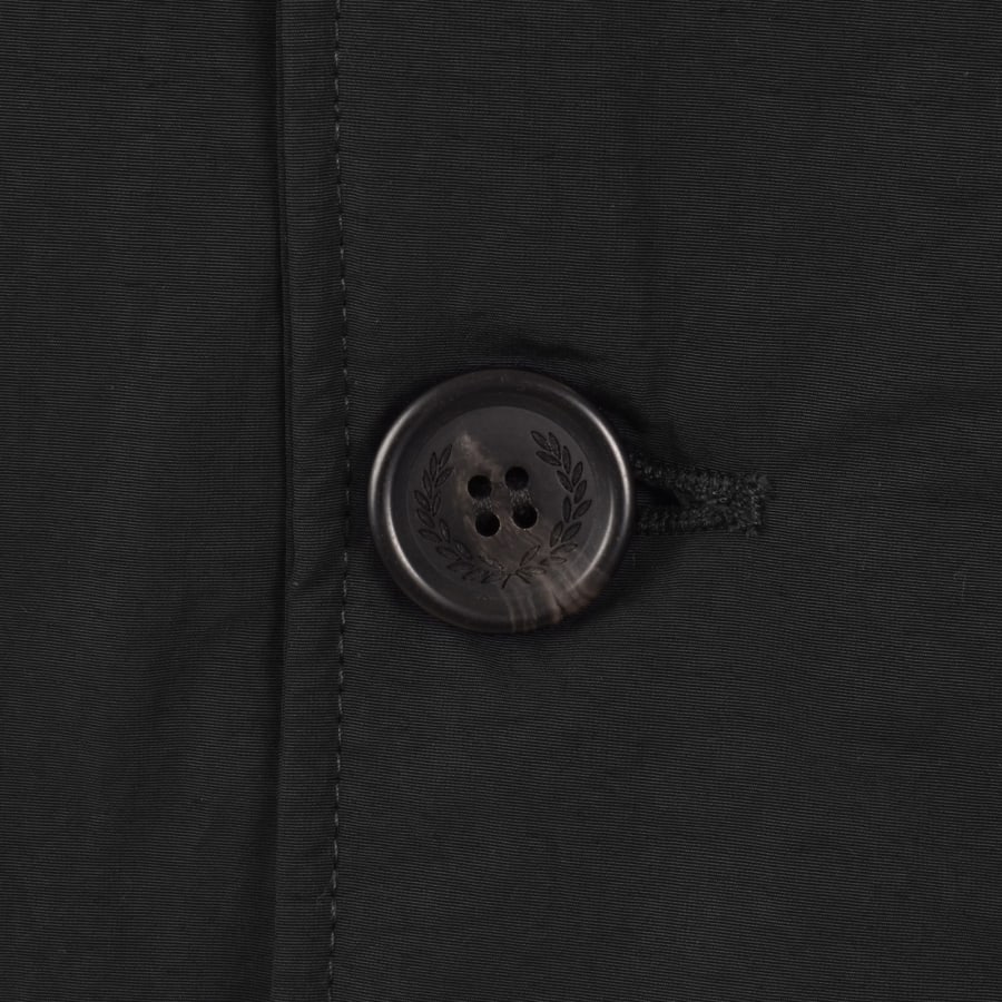 Image number 5 for Fred Perry Padded Parka Black