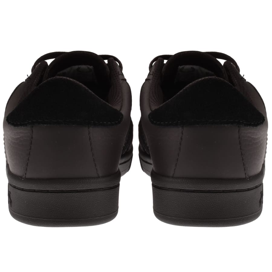 Image number 2 for Fred Perry B725 Leather Trainers Brown