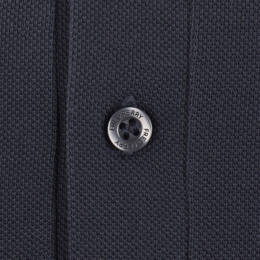 Image number 4 for Fred Perry Twin Tipped Polo T Shirt Navy