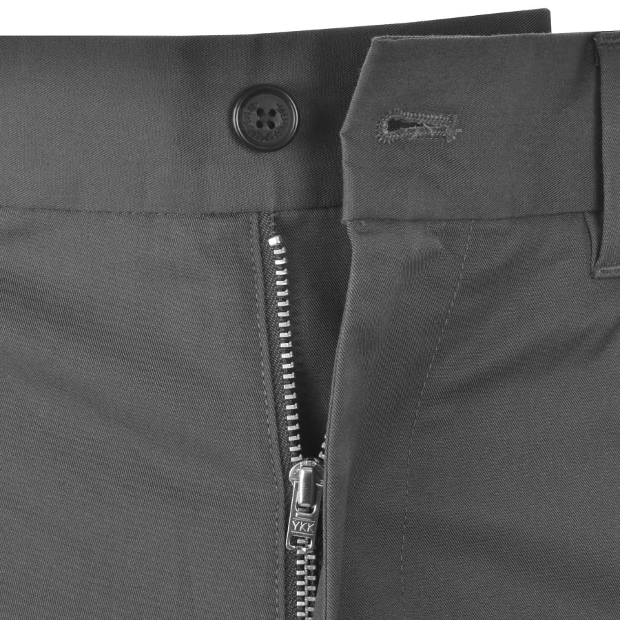 Image number 5 for Fred Perry Slim Fit Twill Trousers Grey