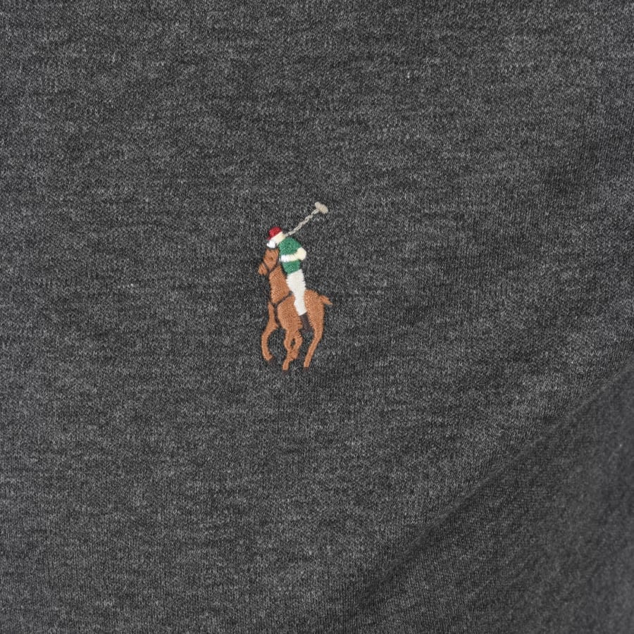 Image number 3 for Ralph Lauren Custom Slim Fit Polo Grey