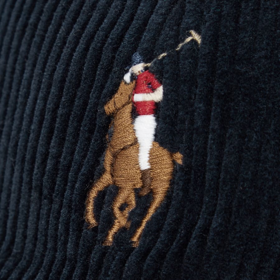 Image number 5 for Ralph Lauren Corduroy Baseball Cap Navy