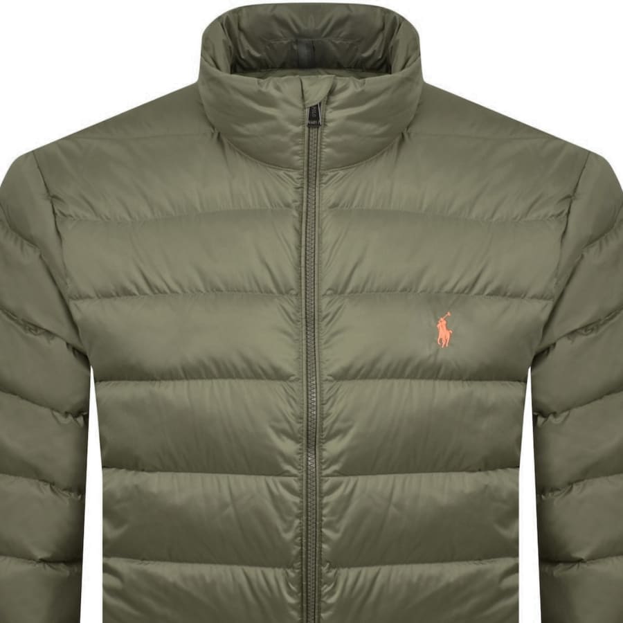 Image number 2 for Ralph Lauren Down Puffer Jacket Green