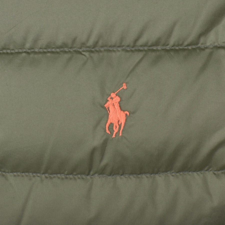 Image number 3 for Ralph Lauren Down Puffer Jacket Green