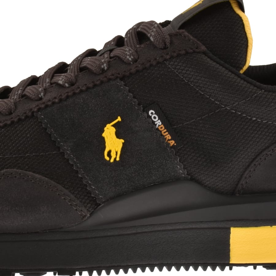 Image number 4 for Ralph Lauren Train 89 Trainers Black