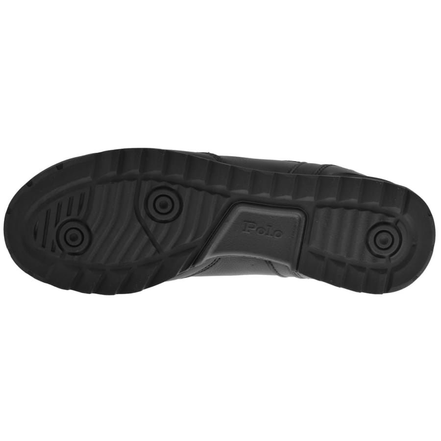 Image number 5 for Ralph Lauren Varick Trainers Black
